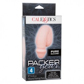 Телесный фаллоимитатор для ношения Packer Gear 4" Silicone Packing Penis